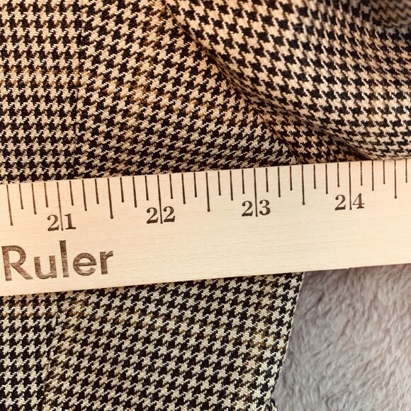 Roundtree & Yorke Dillards Houndstooth Blazer Sports Coat 44L Wool & Silk Blend - Picture 9 of 10